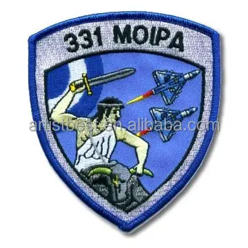 Custom big motorcycle club eagle logo embroidery patches