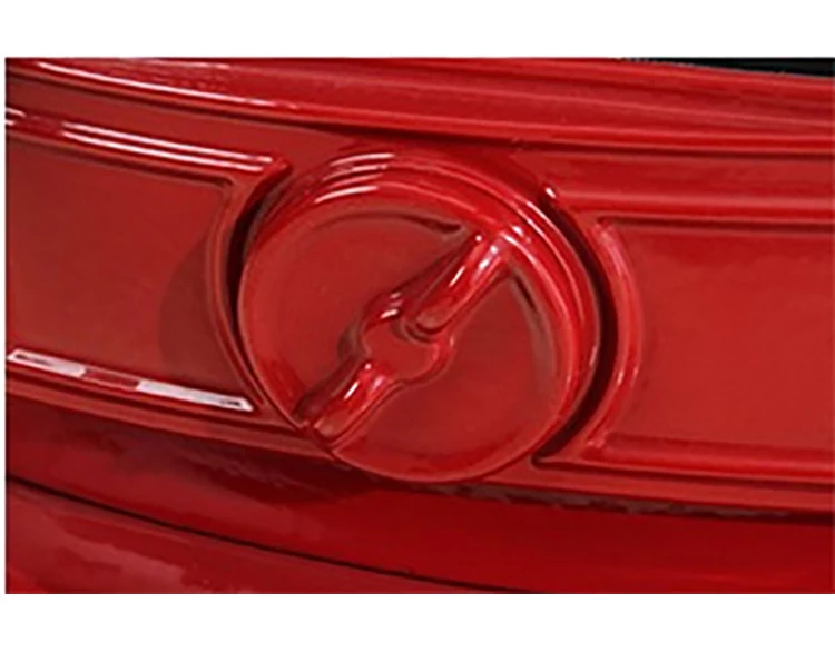 2018 New Design Enamel Polished Cast Iron Wood Burning Red Boiler Stove