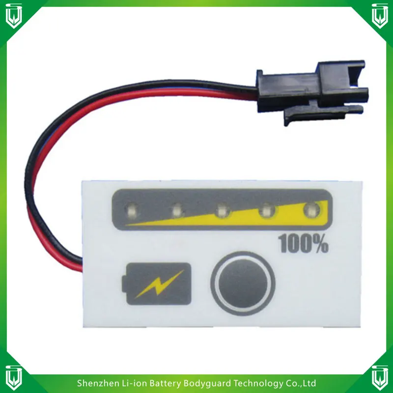 2S~16S 4S 10S LED Lifepo4 battery electricity display indicator pcb board