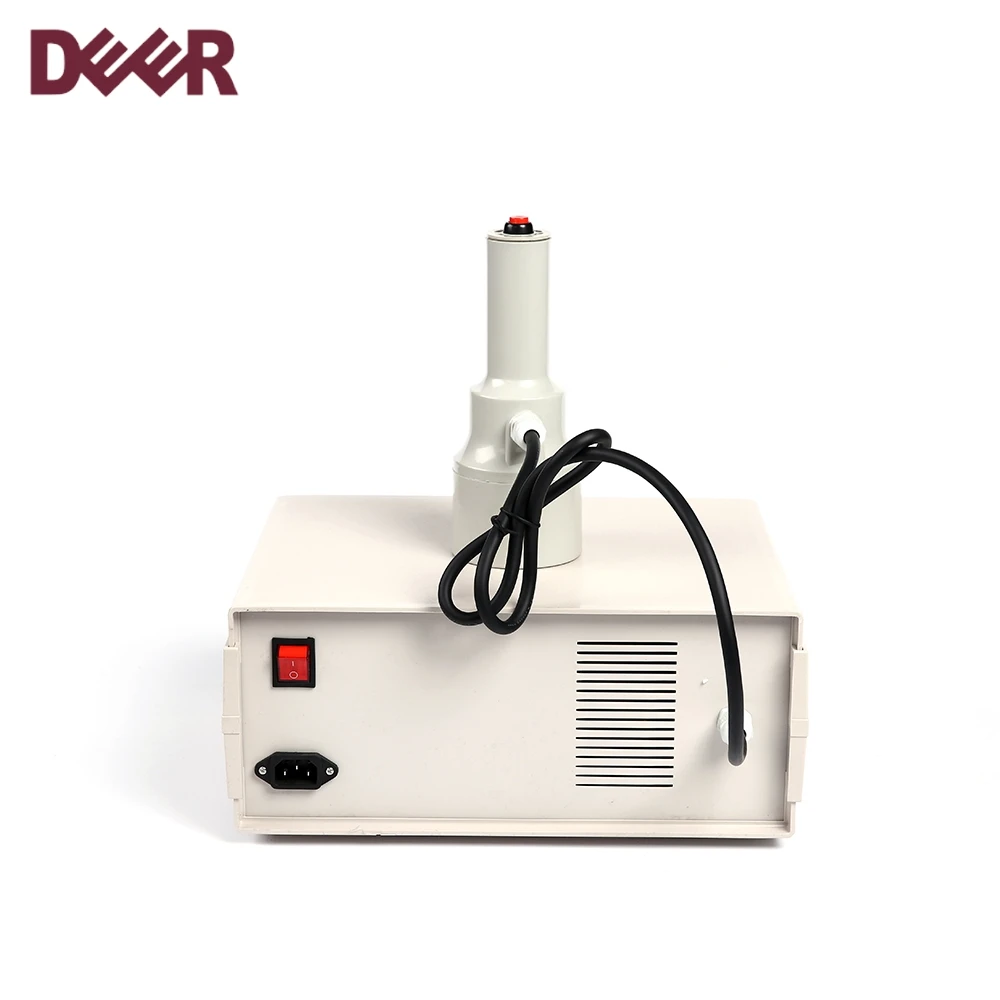 Supplier promotion manual induction plastic container heat sealing machine