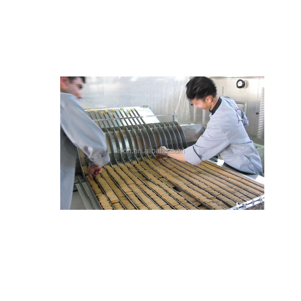 Factory price automatic industrial hard and soft biscuit production line price