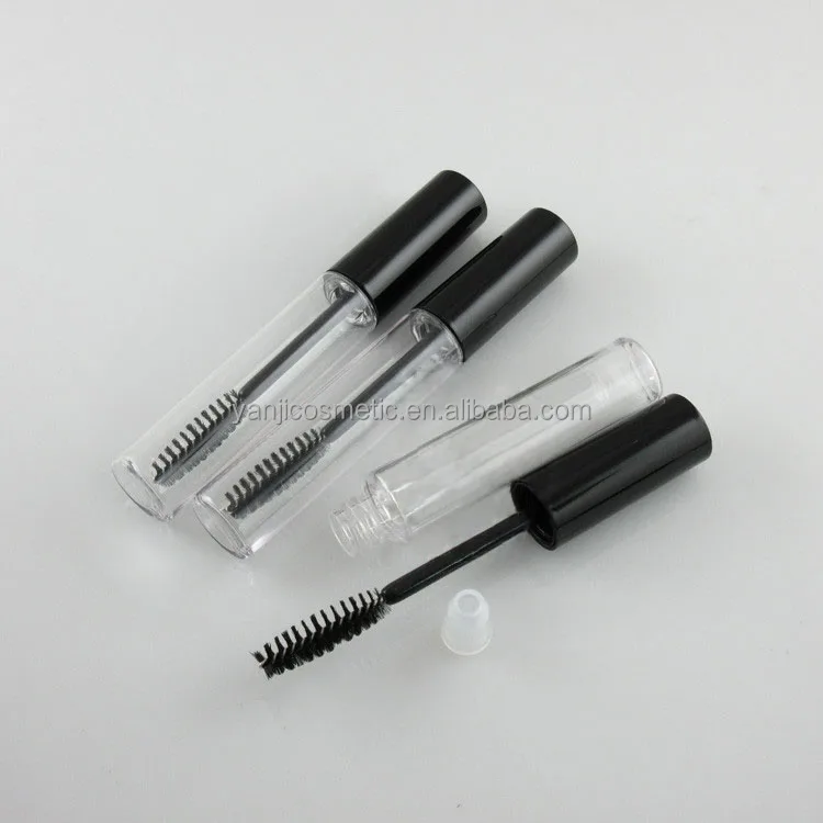 
10ml cosmetic packaging hot selling plastic empty clear mascara tube 