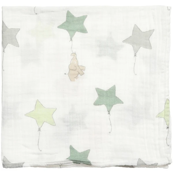 customized class A printe bamboom 100%cotton wearable baby blanket