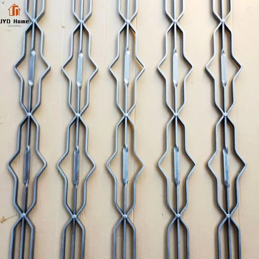 JYD Decorative Wrought Iron Balusters For Indoor & Outdoor Stairs Wholesale