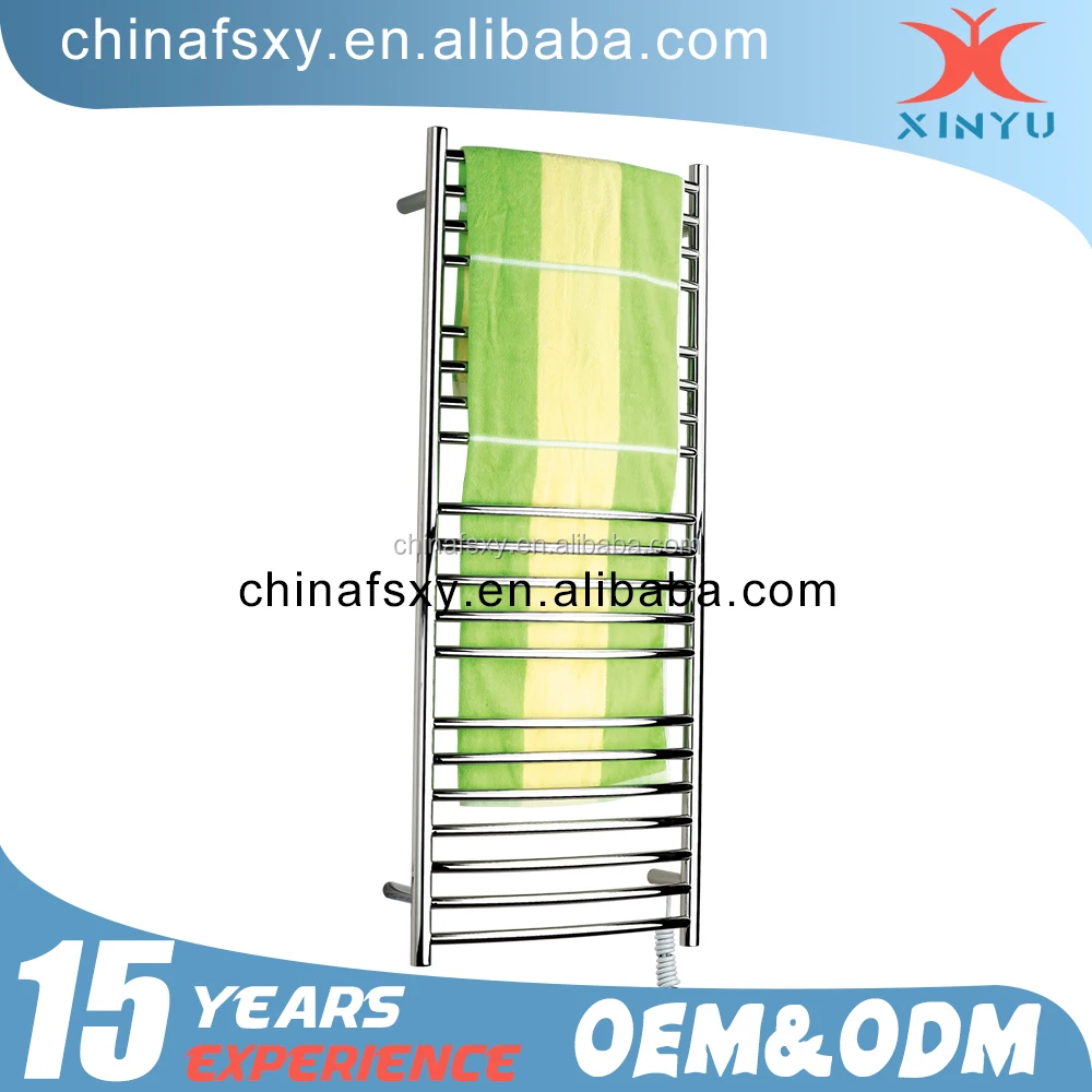 XINYU manufacture Wall Mounted type Electric Heated Towel Rack/Towel warmer/Cloth air dryer