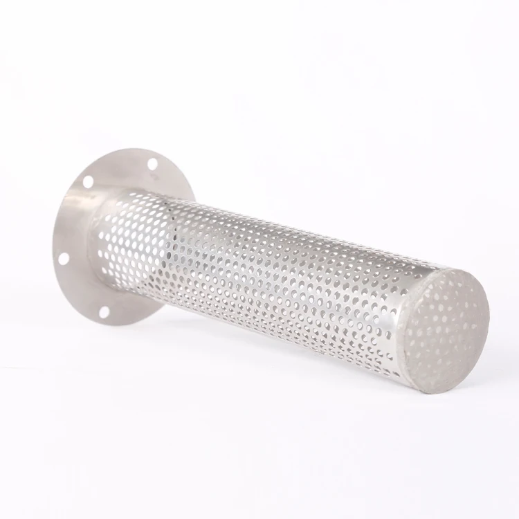 stainless steel perforated sheets filter mesh/perforated metal mesh filter tubes/stainless steel perforated cylinder filter