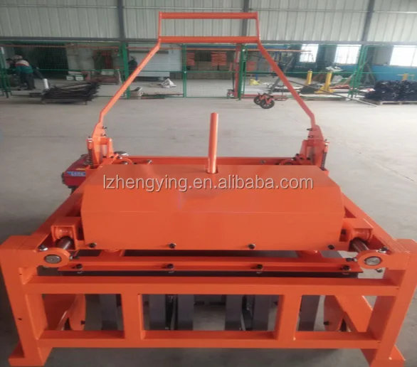 Concrete block making machine