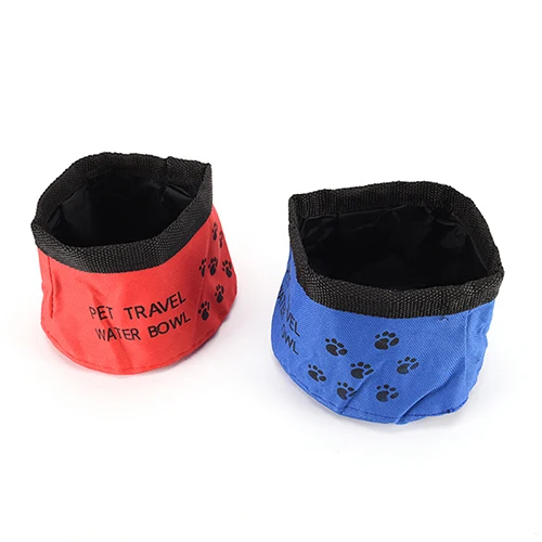 Free Shipping For Food foldable Feeding Pet Dog Bowl Drinking Cat Water Bowl for Puppy Dogs Pet Treats Feeder Products Su