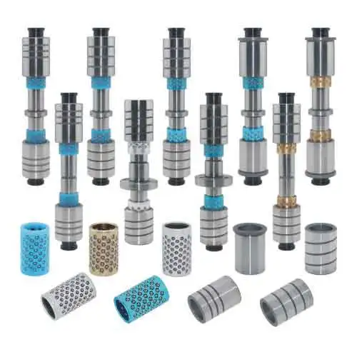 Miniature Precision Copper Ball Sleeve FZ Steel Ball Cage Bush Guide Post Guide Sleeve Miniature Cage 6MM *8MM * 30MM