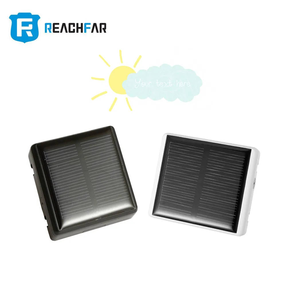 Мини Водонепроницаемый солнечной энергии Корова GPS трекер бесплатно установленный Play Store RF-V26