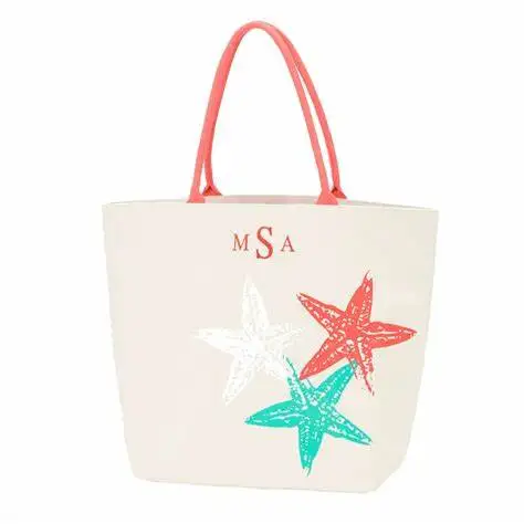 Wholesale summer printing wholesale oversized Beach Bag custom