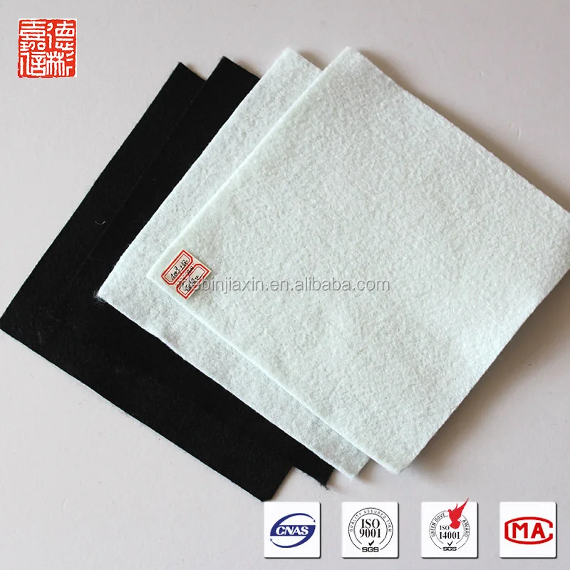 
short fiber geotextile 160g/m2 for highway construction 