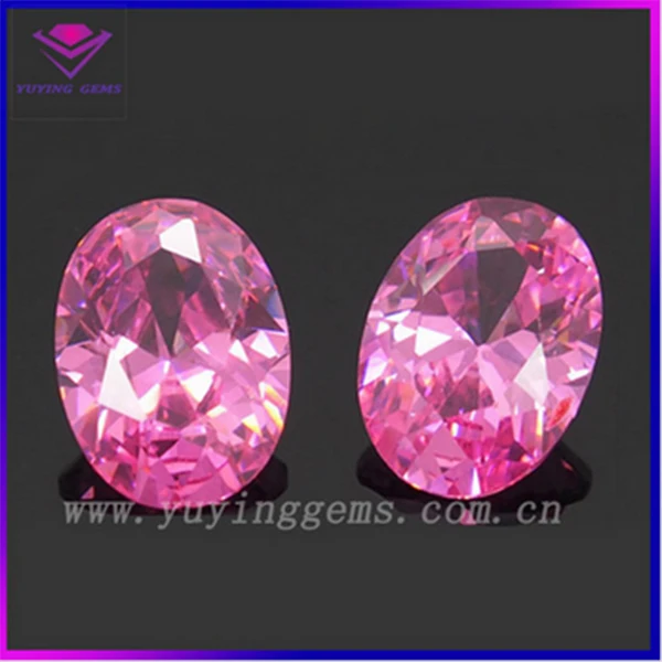 
3*5mm China Rough Diamonds For Sale Oval Shape Zirconia Raw Diamonds for Jewelry 