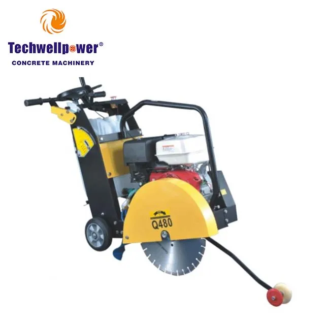 Walk Behind Wall Groove Road Cutting Robin Machine Concrete Saw Cutter