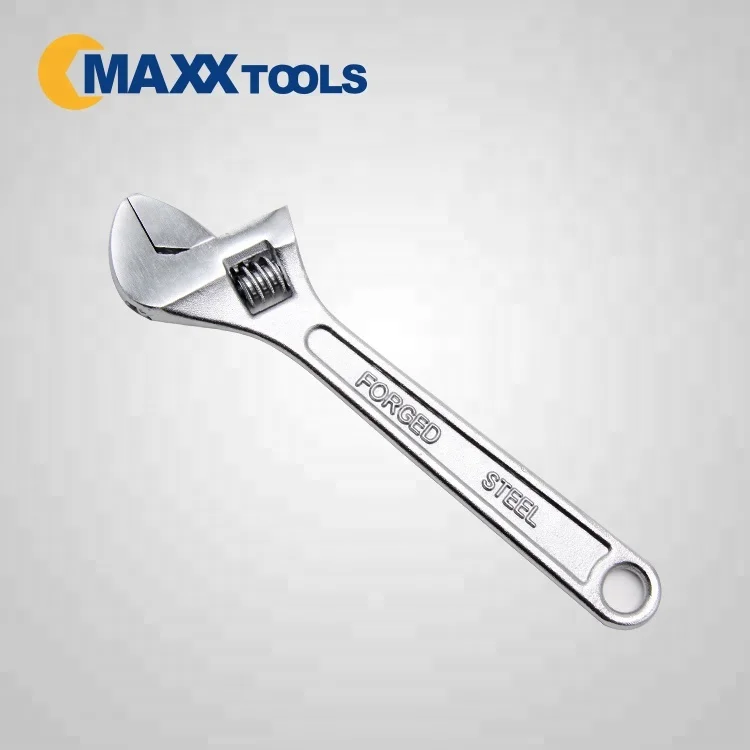 adjustable spanner wrench carbon steel with micro-nickel plated