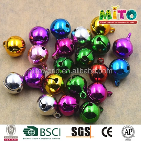 Christmas decoration bulk aluminum jingle bell