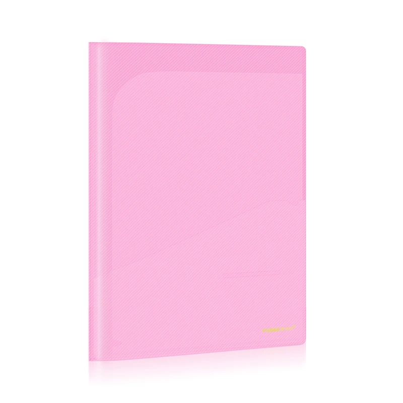 Customized wholesale cheap handmade l shape a4 hard cover file folder
