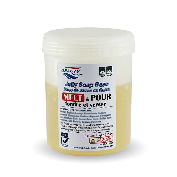 DIY Jelly Soap Raw material for Shower Jelly Soap Transparent Jelly Soap Base