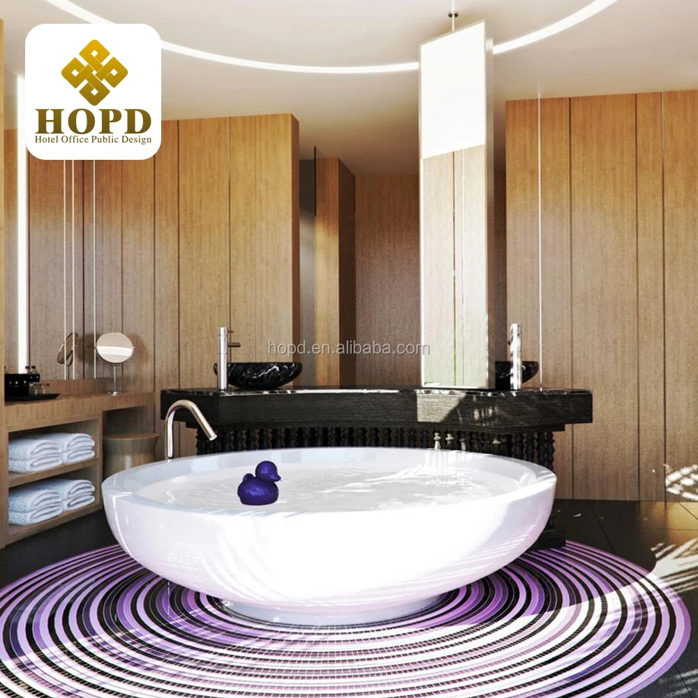 
Современный дизайнерский круглый ковер яркого цвета 