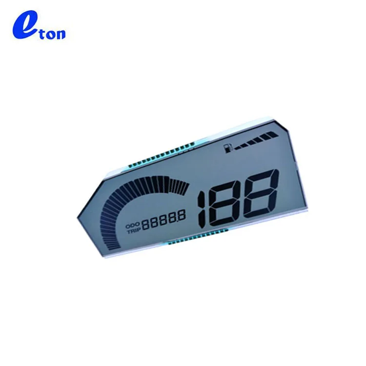 7-сегментный мотоциклетный Спидометр htn ЖК-экран дисплей без подсветки