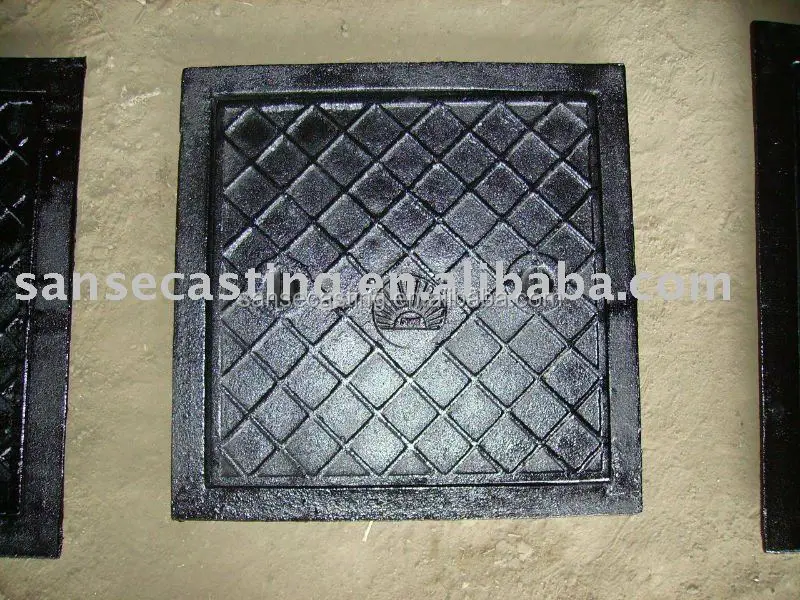 factory direct selling grey cast  iron manhole cover