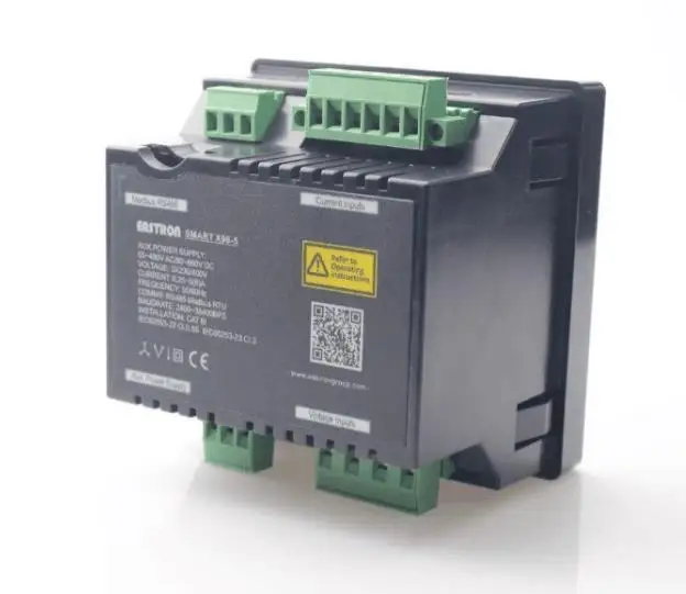 
Smart X96-5F Multifunction 65~480V AC 80~660V DC Auxiliary Power Supply Modbus Digital Panel Meter 