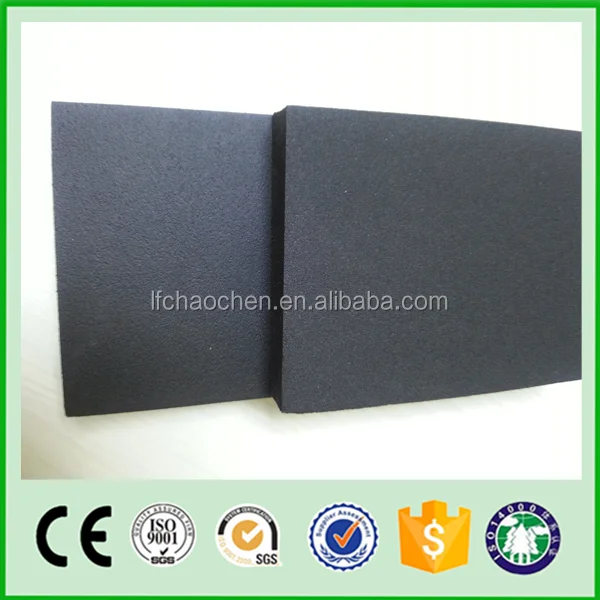 Thermal Insulation Rubber Foam In Roll Sound Vibration Absorption Nbr Rubber Foam