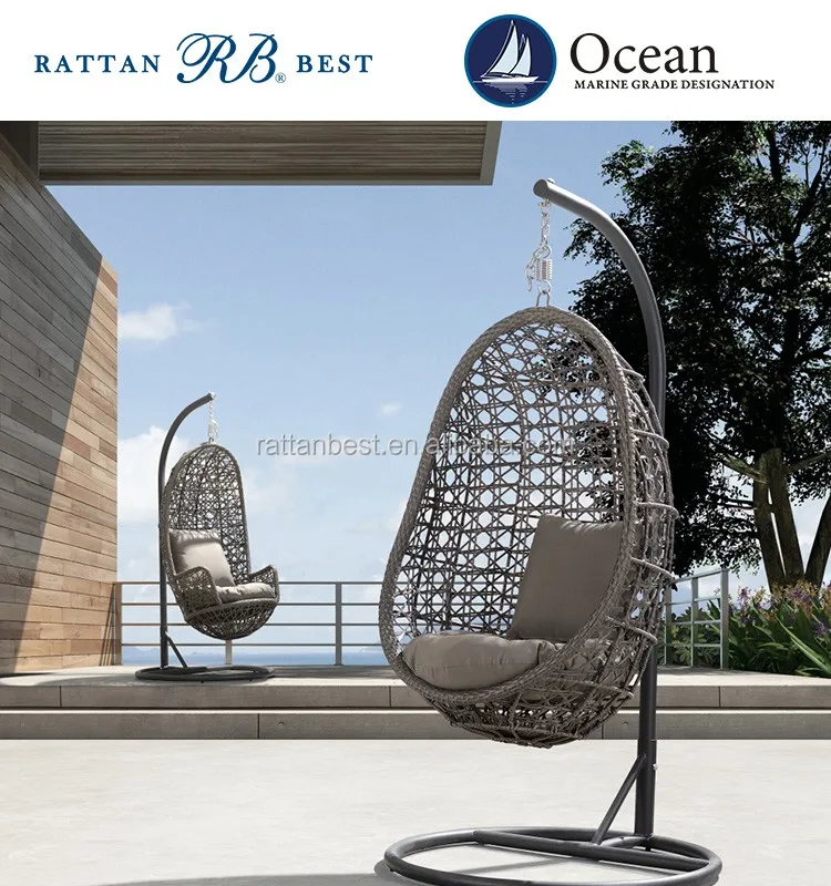 rattan outdoor ball egg chair