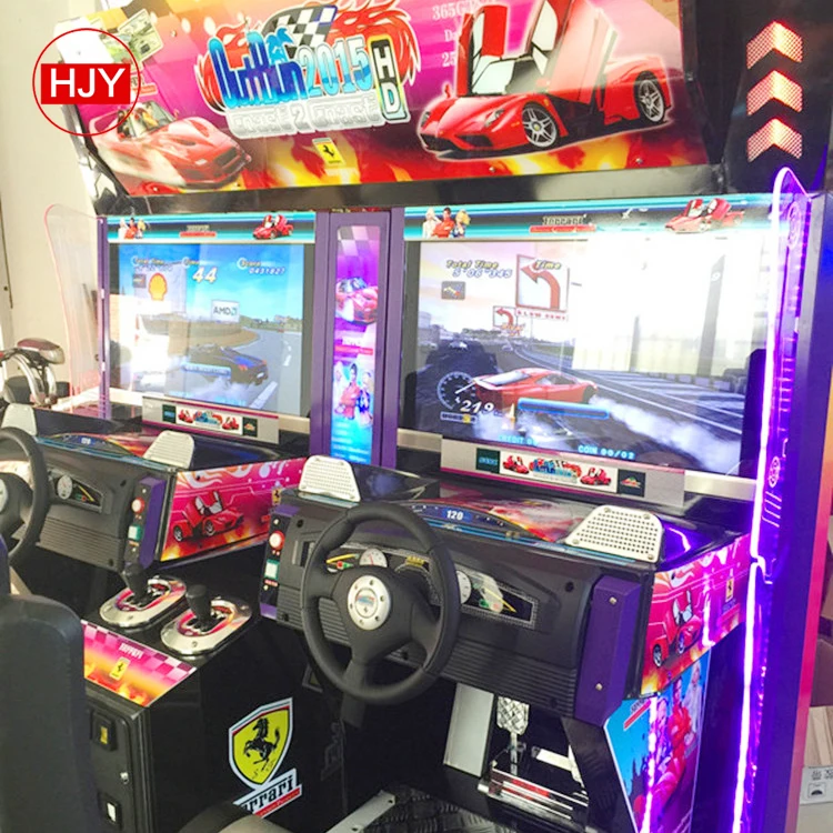 Coin Operated Kiddie Ride Amusement Machines Car Video Game