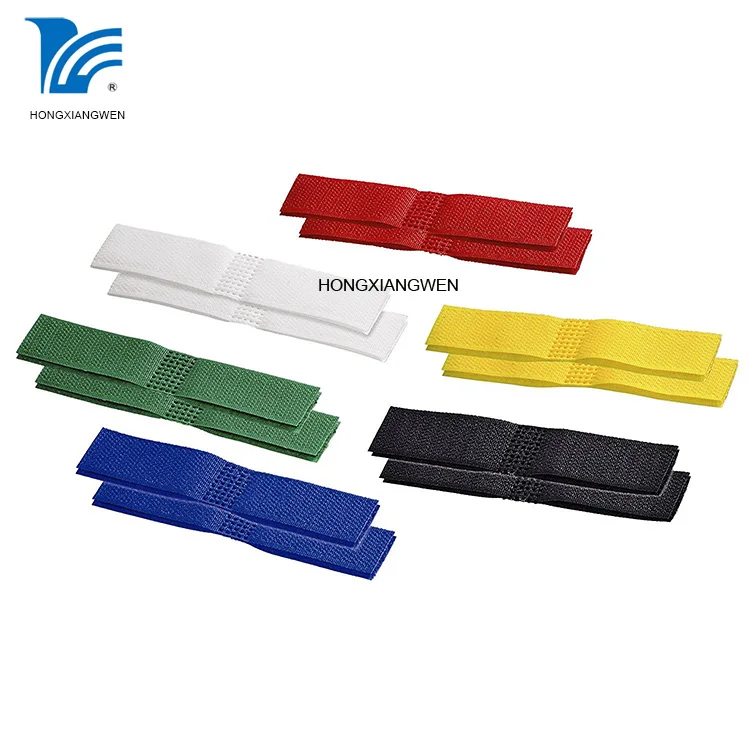 Custom Logo Printed Colored Hook And Loop Fastening Straps