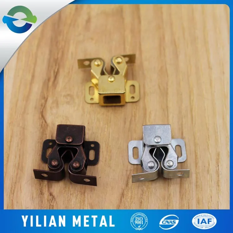 Cabinet Double Roller Catch with Spring