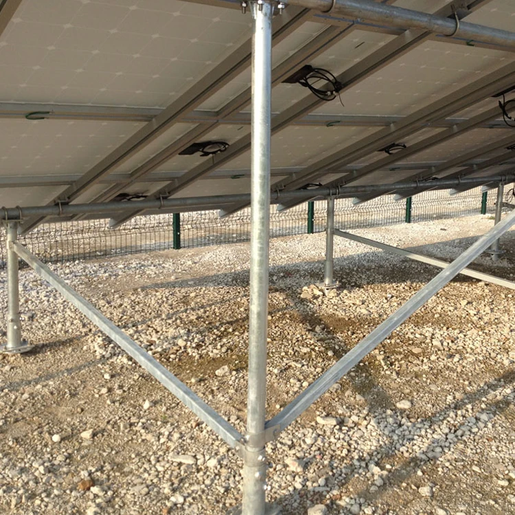 On Grid solar power mounting structure system 10KW,50KW,100KW, Solar Ground mounting system