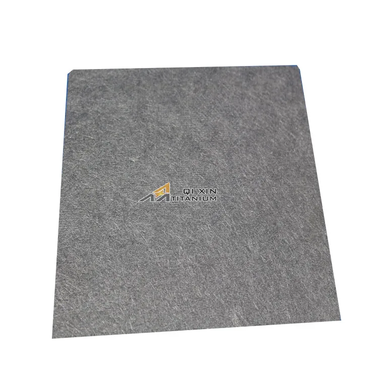 Water Filter Material Metal Fiber Sintered Titanium Felt