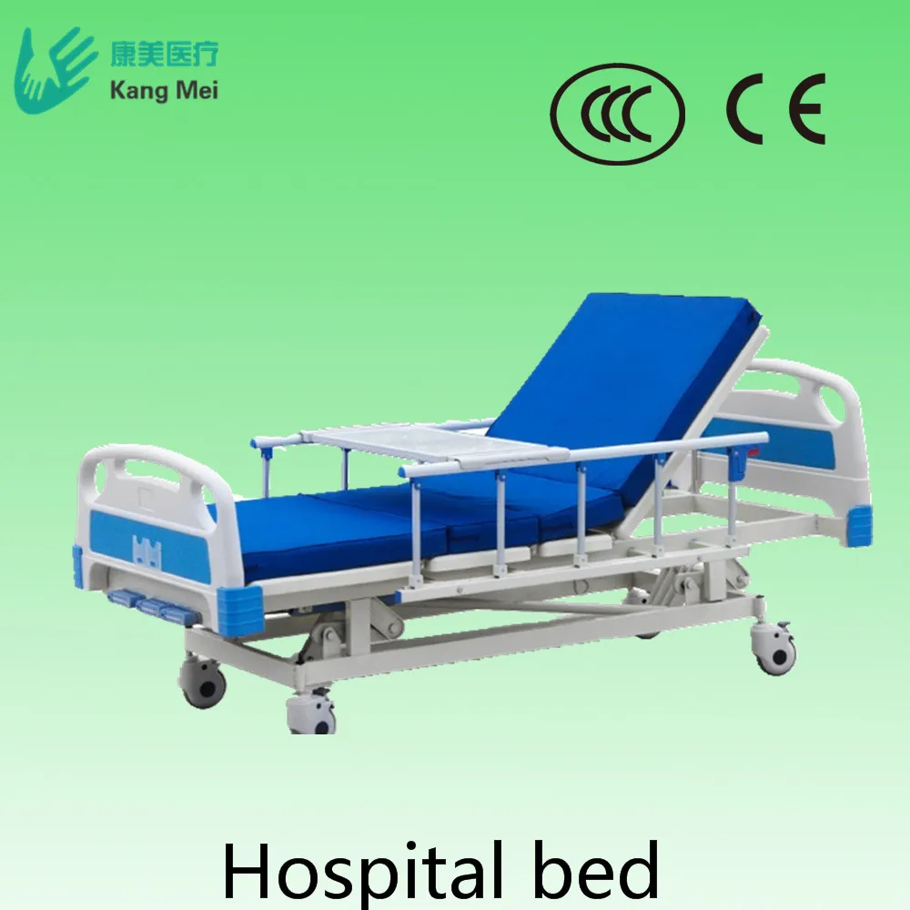 
BDE218-C3 Сучжоу medycon Заводская распродажа Три функции больничной койке, три функции кровать пациента, timotion электрического больничной койке с большими поручнями 