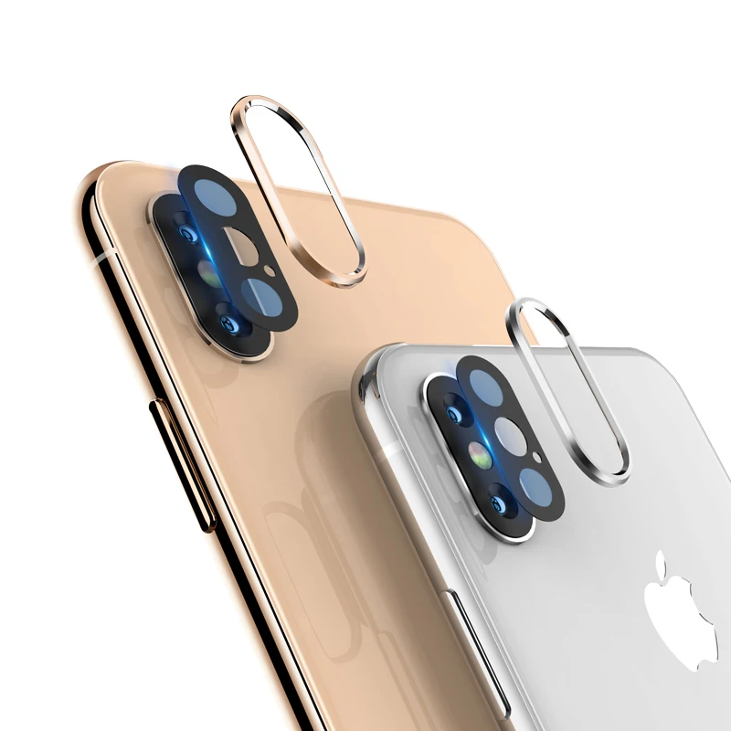 Металлическое защитное кольцо для объектива камеры iphone 7 8 plus x xs max
