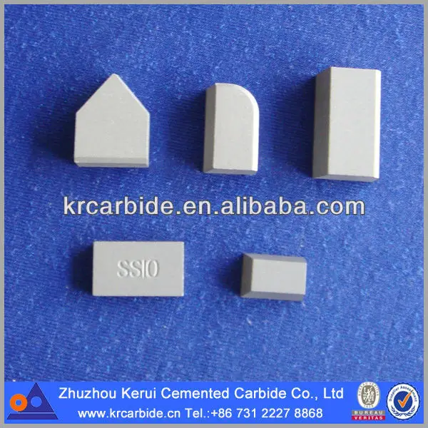 Brazed Tool Bits of Widia Carbide Welding Tips for Turning Process