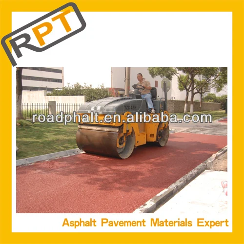 
Mixture colored Asphalt for road construction 