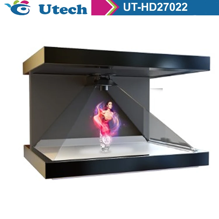 Advertising 270 degree 3d holographic display /270 degree holographic