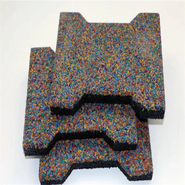 Cheap price Recycled Patio Rubber Flooring Pavers Lowes