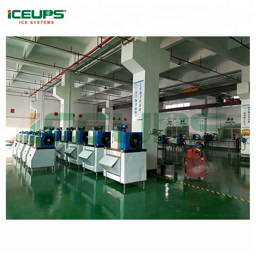 Small ice machine 1000kg/day for supermarket