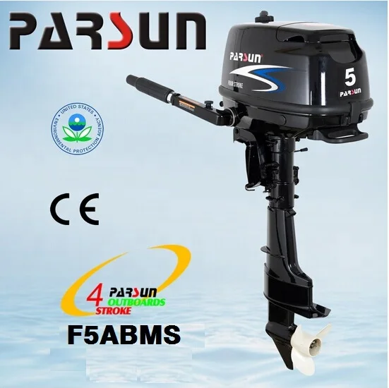 F5ABMS 5HP 4 stroke short shaft boat engine boat motor outboard motor
