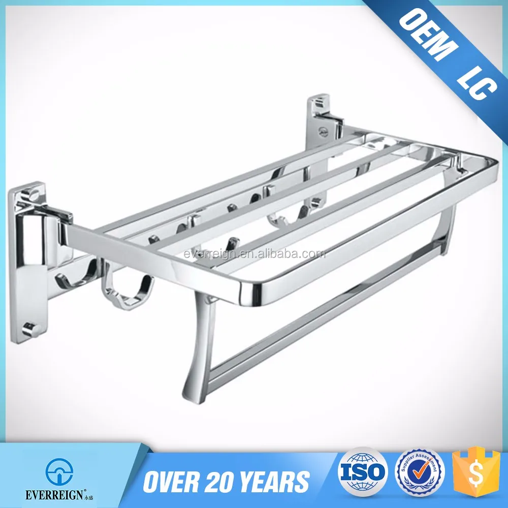 Вешалка для полотенец и Полка для полотенец из цинкового сплава и нержавеющей стали