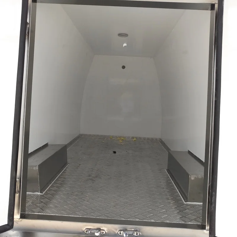 Foton mini refrigerated truck body city transportation refrigerator van truck for meat and fish