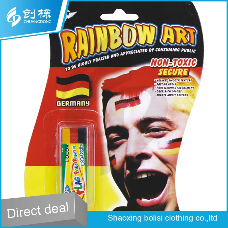 Горячие продажи хорошей цене безопасности национальные лицо краской