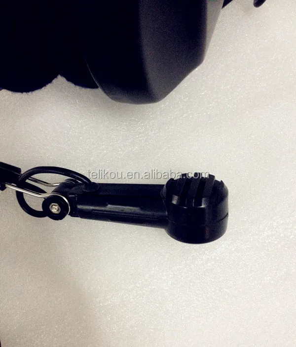 TELIKOU HD-201 single ear anti-noise microphone headphones