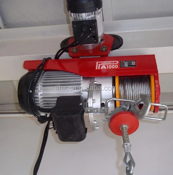 качество продукции мини 220 вольт электрическая канатная таль