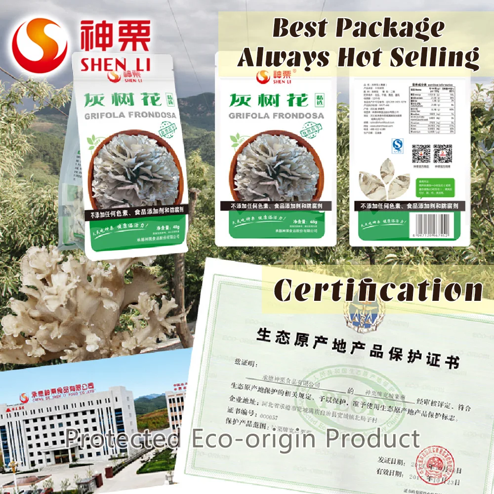 
Hot sell IQF dried shitake mushroom 