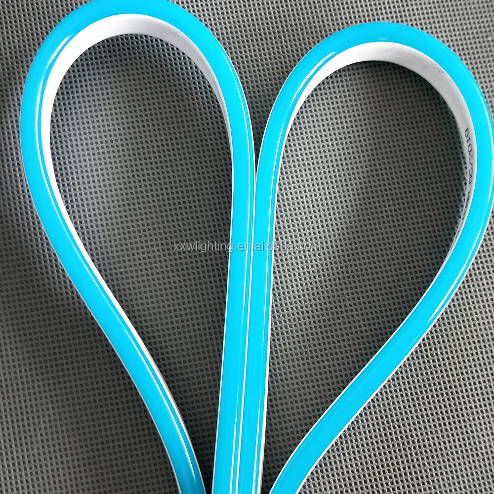 high bright semi-silicone neon flex light with color jacket