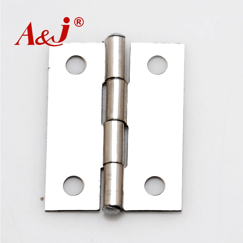Mini design softly 1.5 inch 2 inch 3 inch stainless steel metal small door hinges