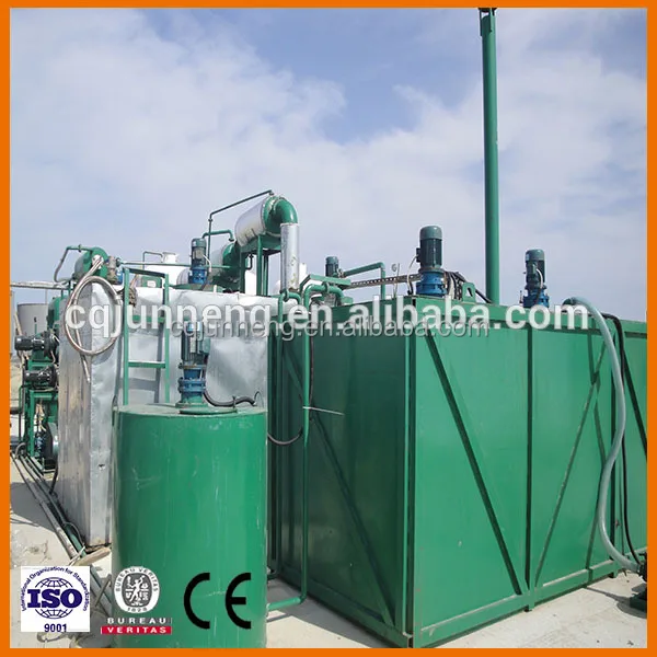 used engine oil distillation